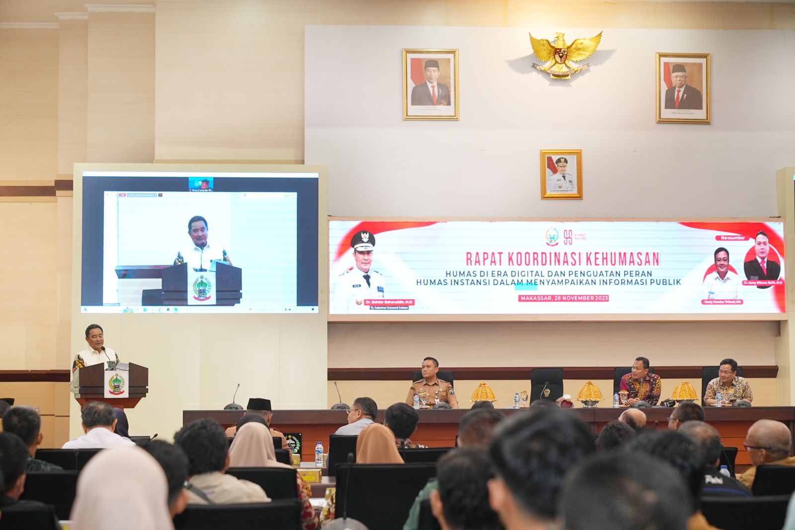 Pj Gubernur Bahtiar Ingatkan Perkuat Peran Humas dan Bangun Team Work