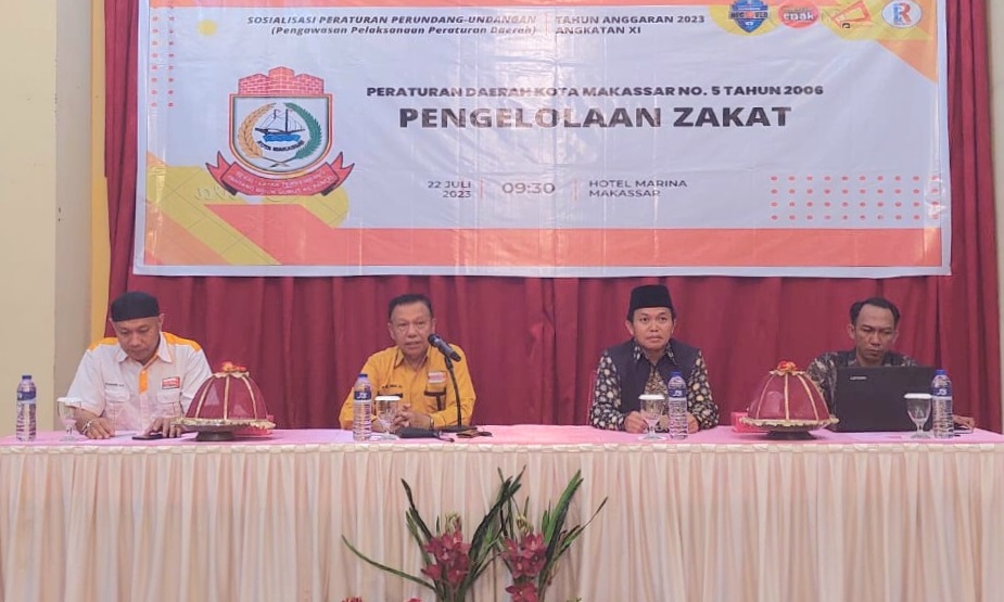 Anggota DPRD Makassar HM Yunus Harap Pengelolaan Zakat Lebih Tepat Sasaran