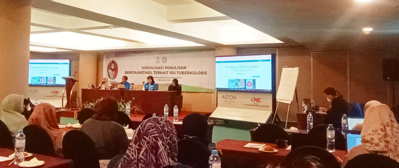 FMS Gandeng Puluhan Jurnalis Makassar Sosialisasi Pencegahan TBC