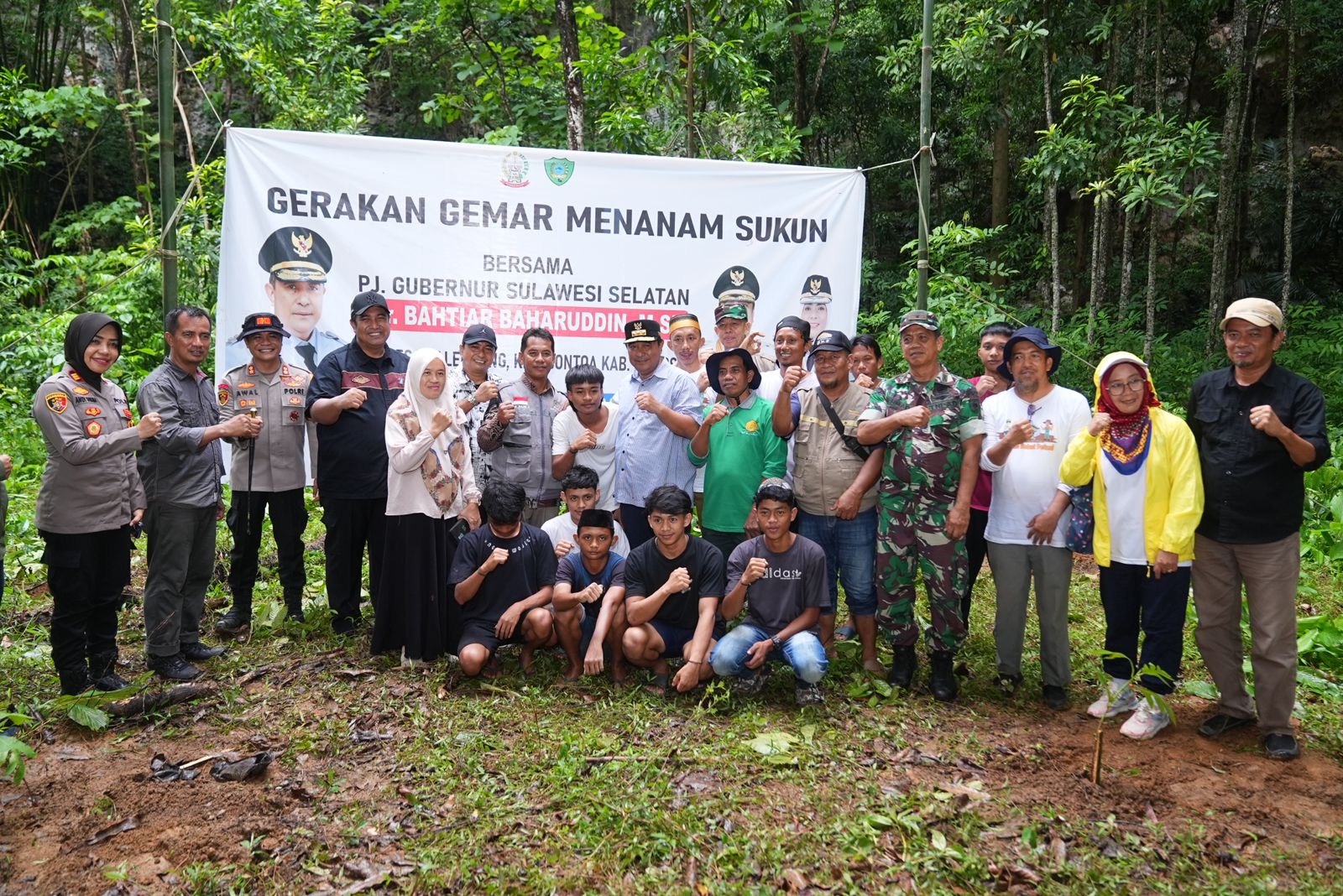 10 Ribu Pohon Sukun Bakal Ditanam di Rammang-rammang