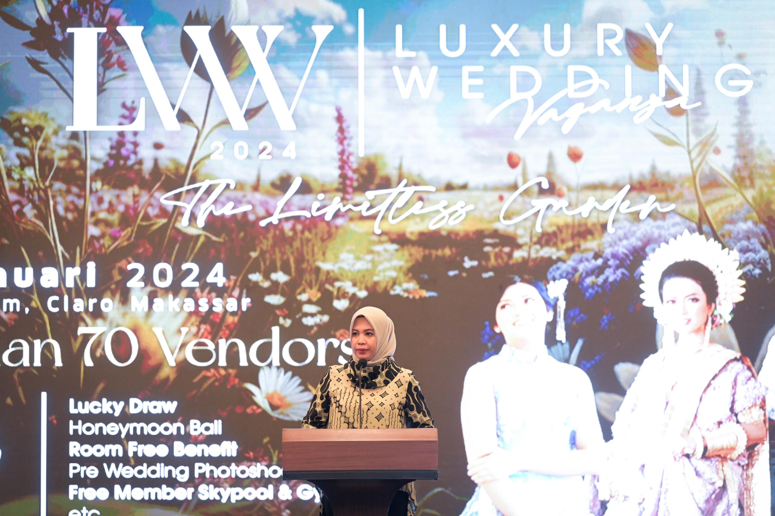 Lia Firman Sebut Luxury Wedding Vaganza Perkuat Ekonomi Makassar