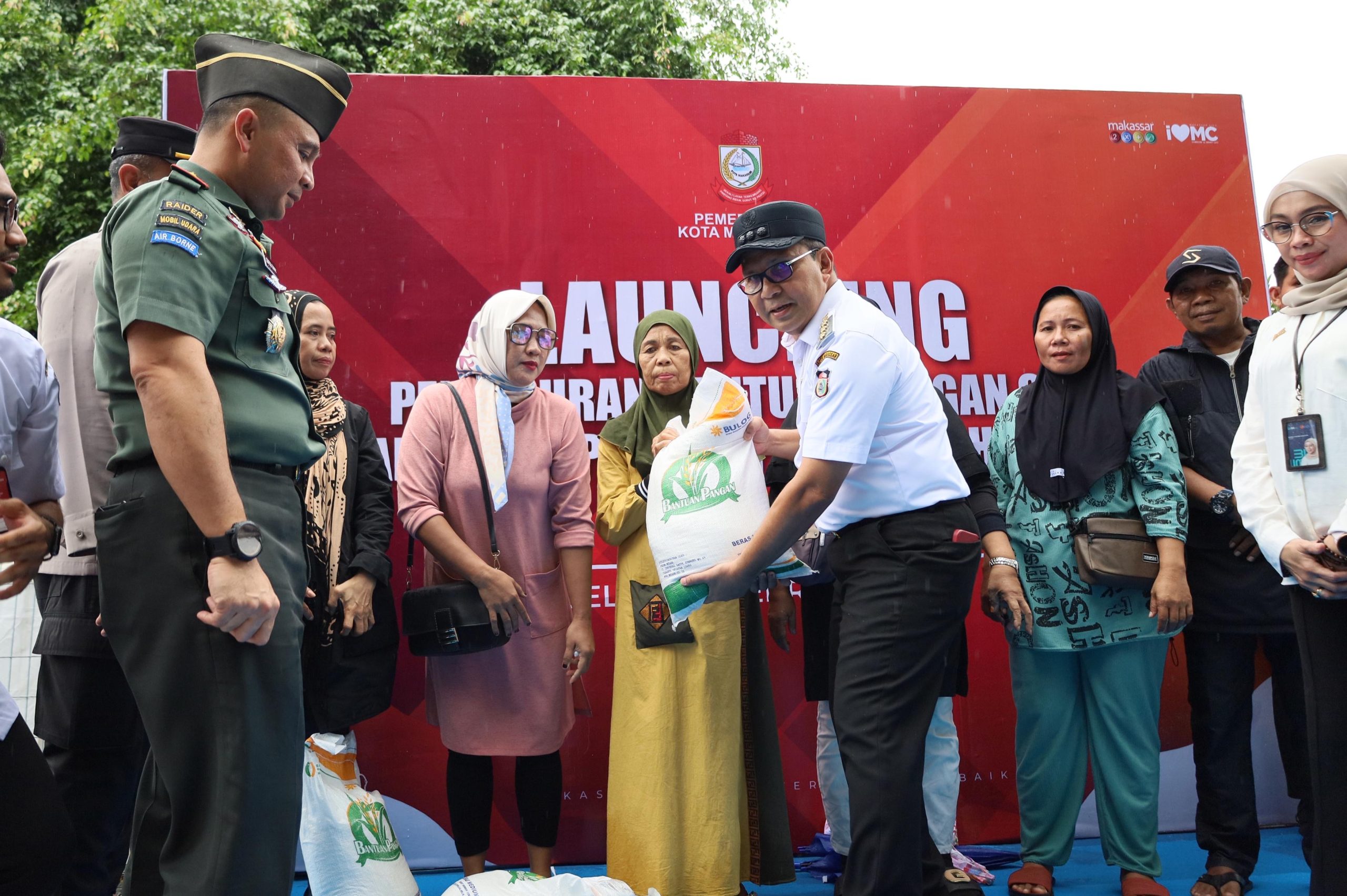 45 Ribu KPM di Kota Makassar Terima Bantuan Beras