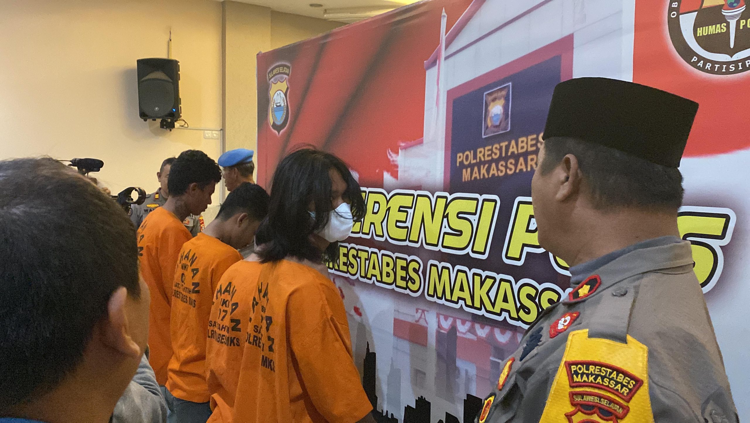 Oknum Pengantar Jenazah Pelaku Pengeroyokan Anggota Brimob di Makassar Diringkus