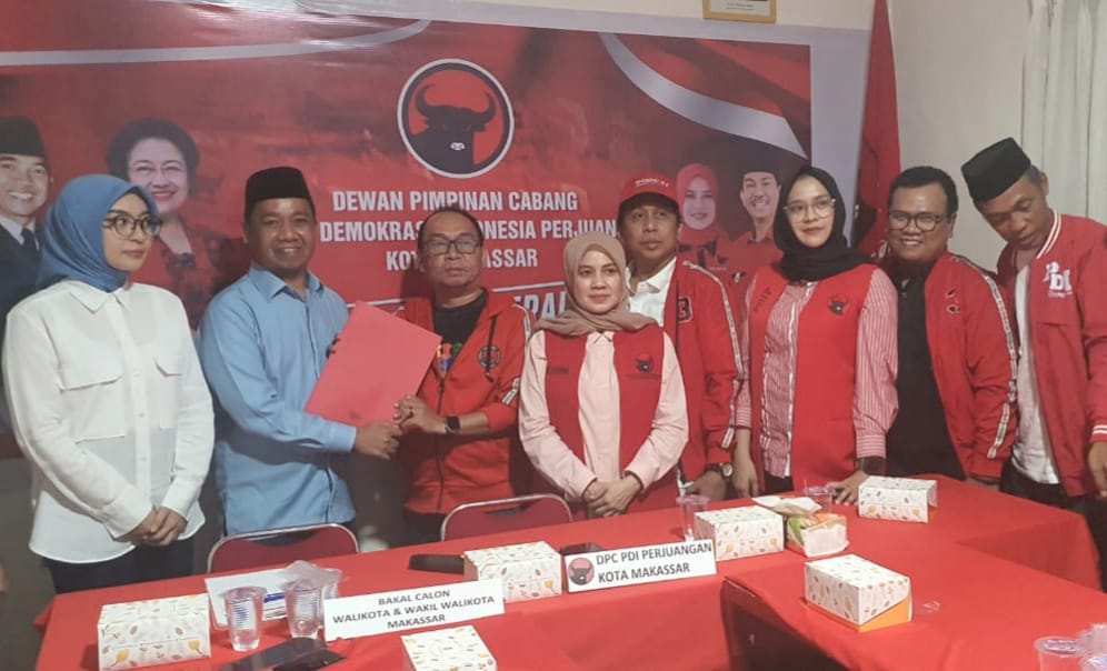 Andi Seto Asapa Daftar Cawalkot Makasssr 2024 di 2 Parpol