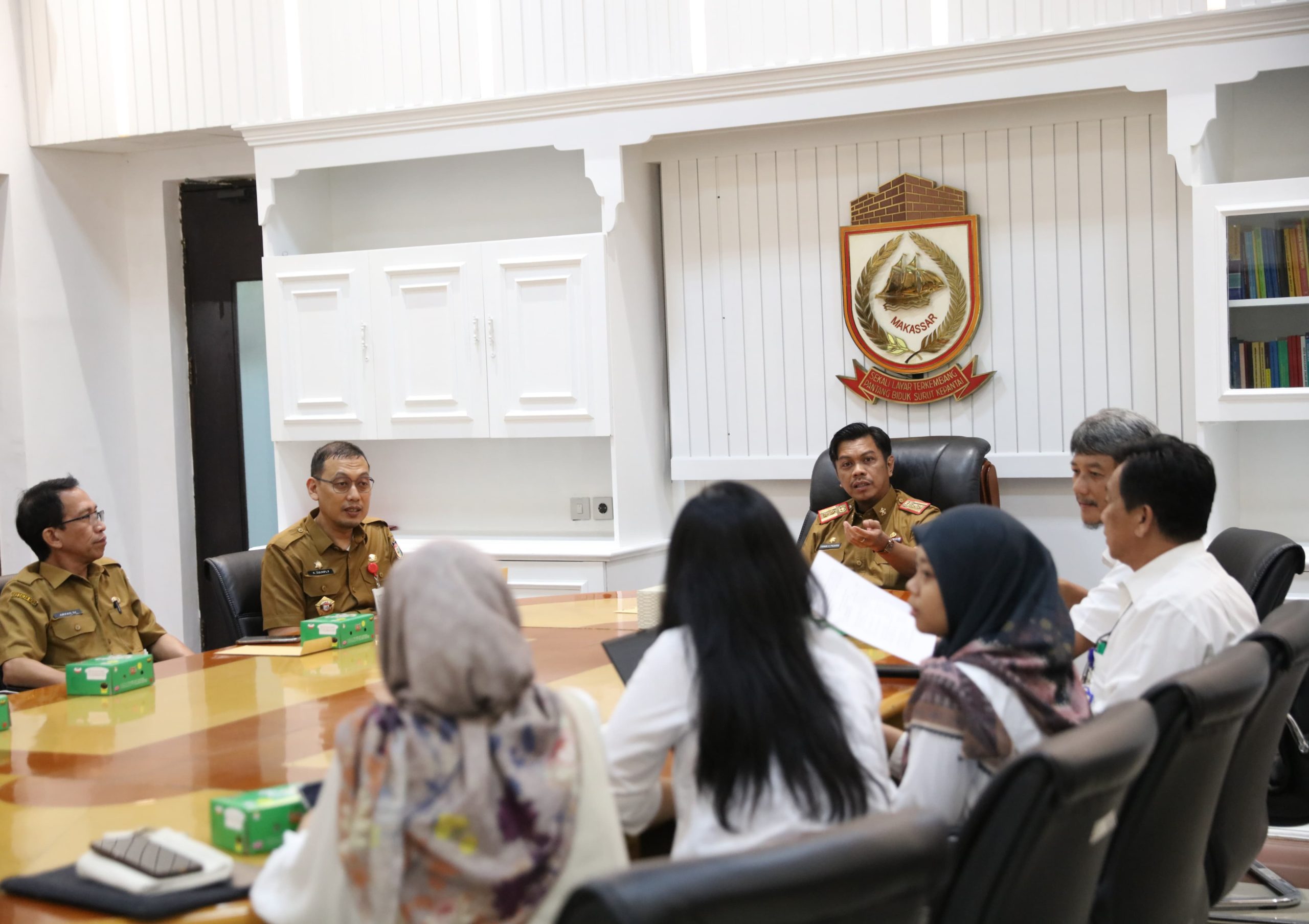 PJ Sekda Makassar Terima Kunjungan Asitensi BPKP Sulsel