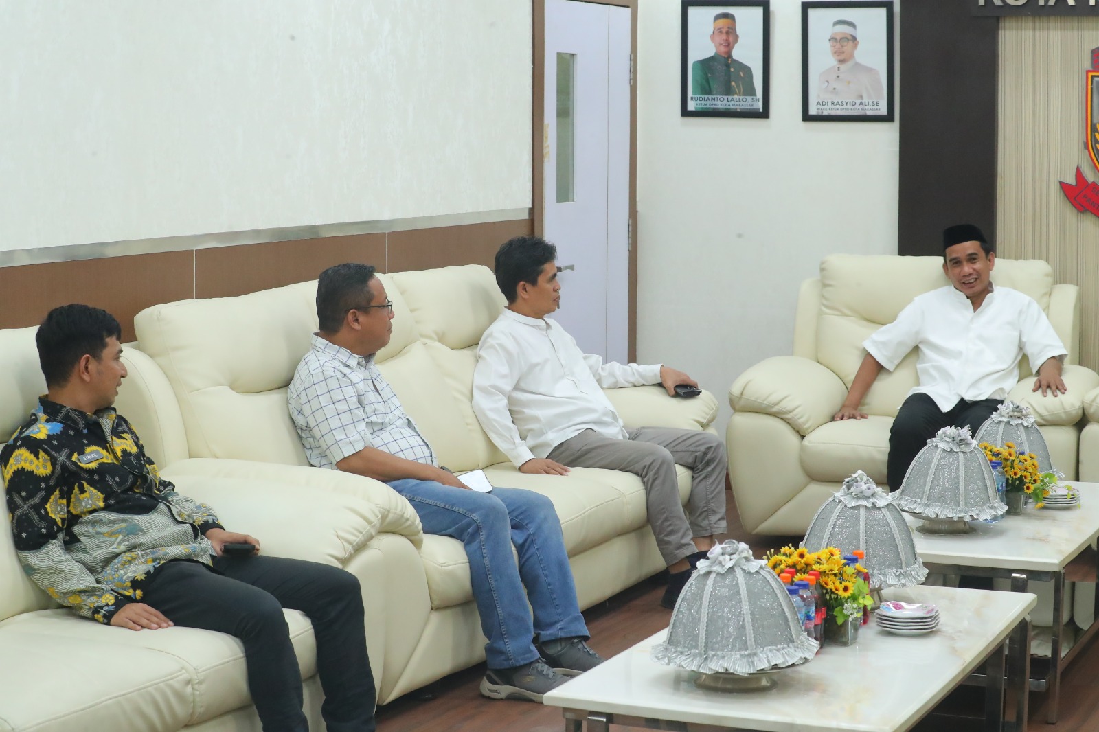 Ketua DPRD Makassar dan Kajari Perkuat Sinergitas, Bahas Isu Terkini Penegakan Hukum