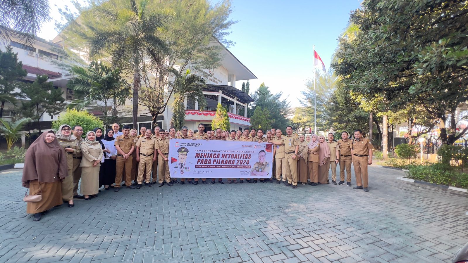Sekretariat DPRD Makassar Komitmen Jaga Netralitas di Pilkada 2024