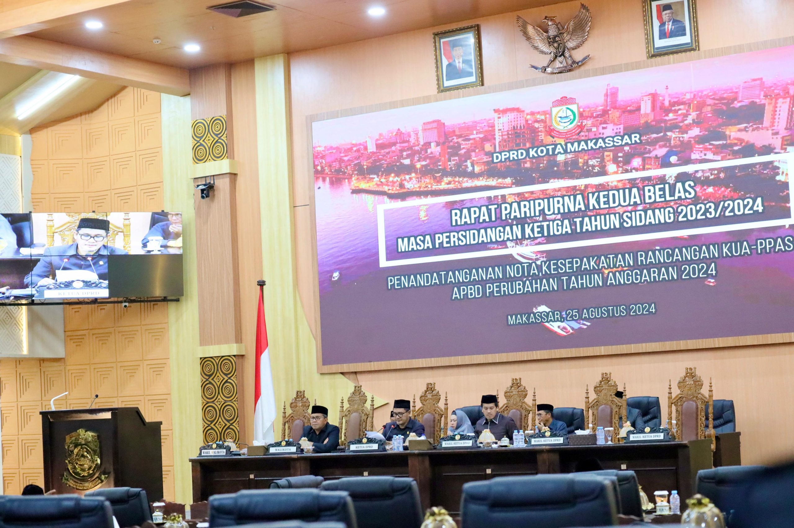 Sepakati KUA-PPAS APBD-P 2024, DPRD Makassar Beri Catatan Soal Pembangunan Stadion