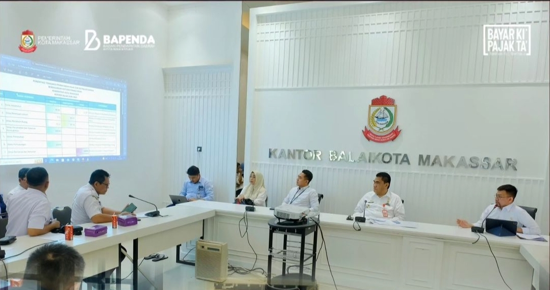 Bapenda Makassar dan UPT PPDI Hadiri Rapat Evaluasi Implentasi ETPD