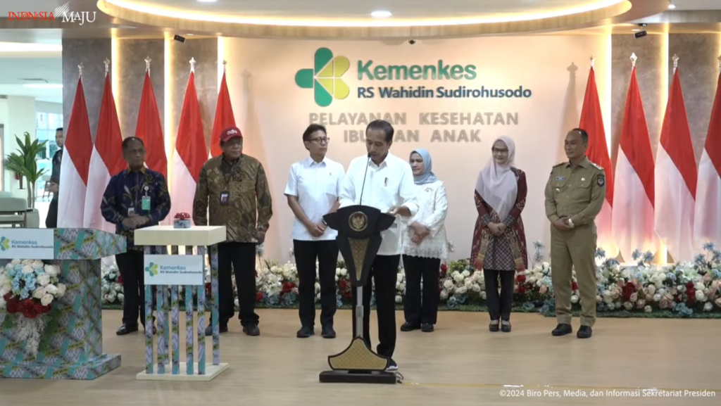 Gedung Pelayanan Kesehatan Ibu dan Anak RS Wahidin Habiskan Ratusan Miliar, Jokowi Harap Tekan Angka Kematian