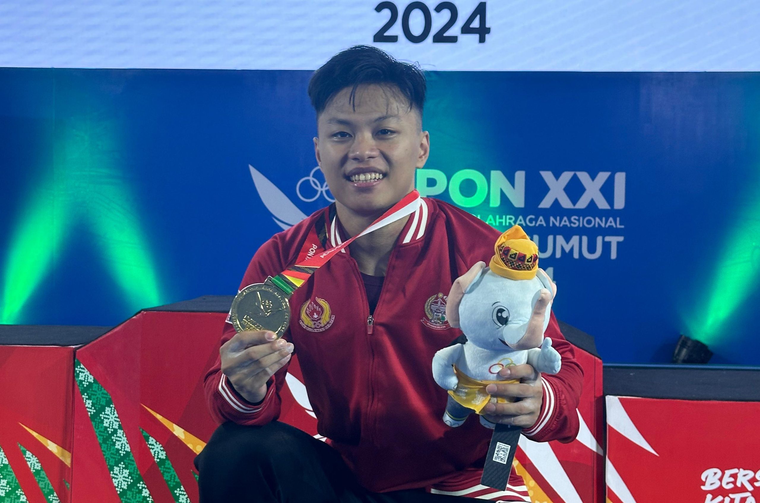 Kontingen Sulsel Rahmat Erwin Abdullah Sumbang Emas di PON XXI Aceh-Sumut