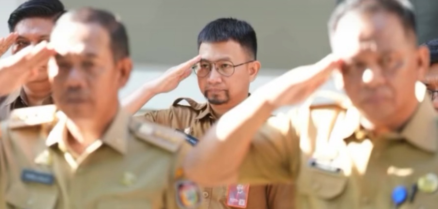 Sekretaris Bapenda Makassar Hadiri Apel Pagi di Balaikota