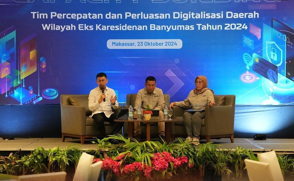 Sekretaris Bapenda Makassar Berbagi Pengalaman Inovasi Digital Bersama TP2DD