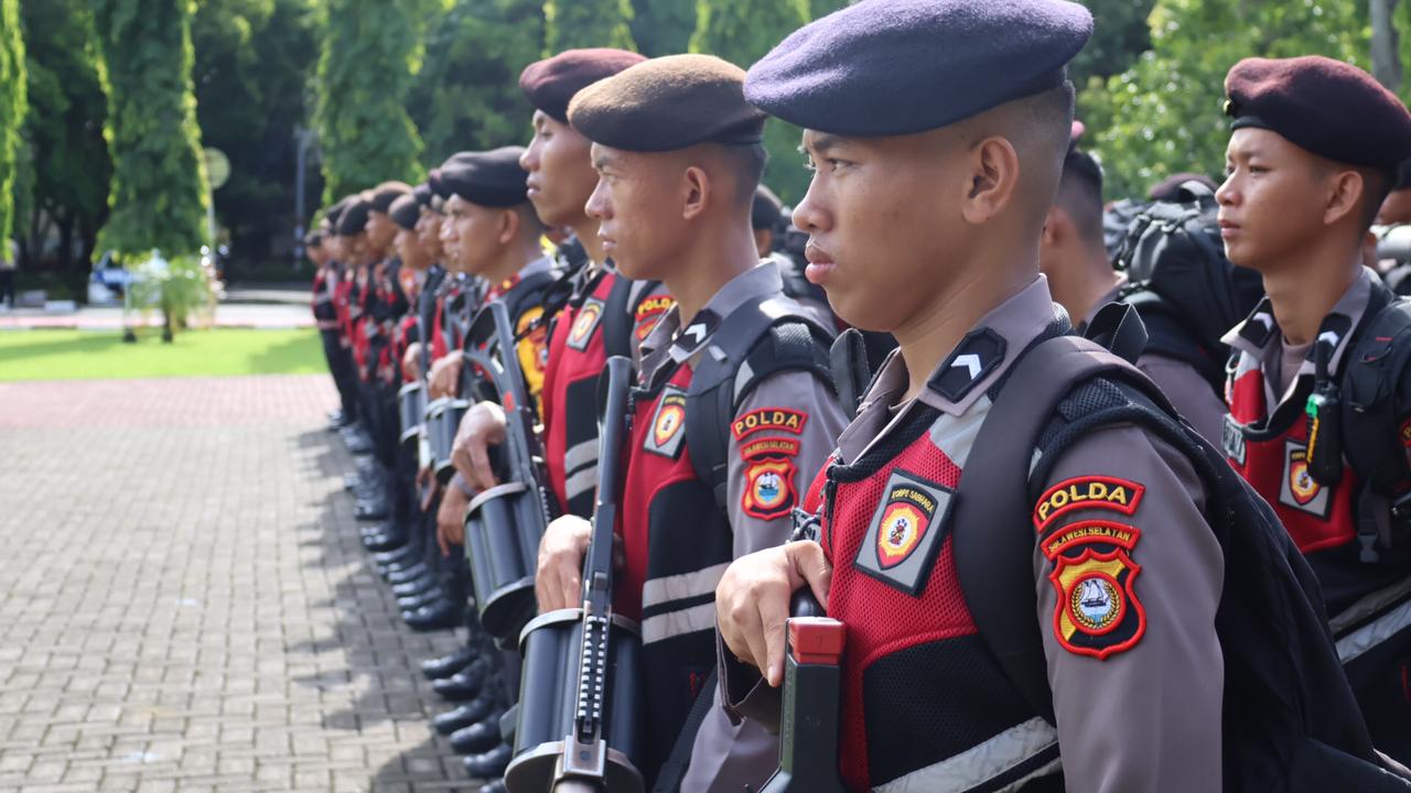 Polda Sulsel Terjunkan Ribuan Personel Amankan TPS