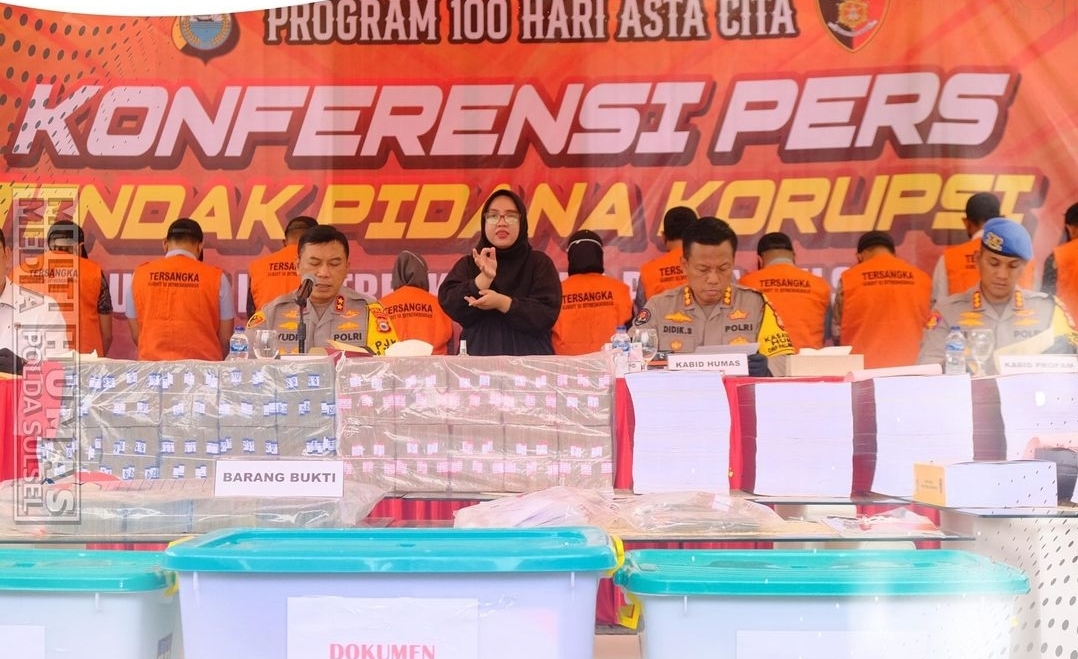 Puluhan Orang Ditetapkan Terangka Kasus Korupsi oleh Polda Sulsel