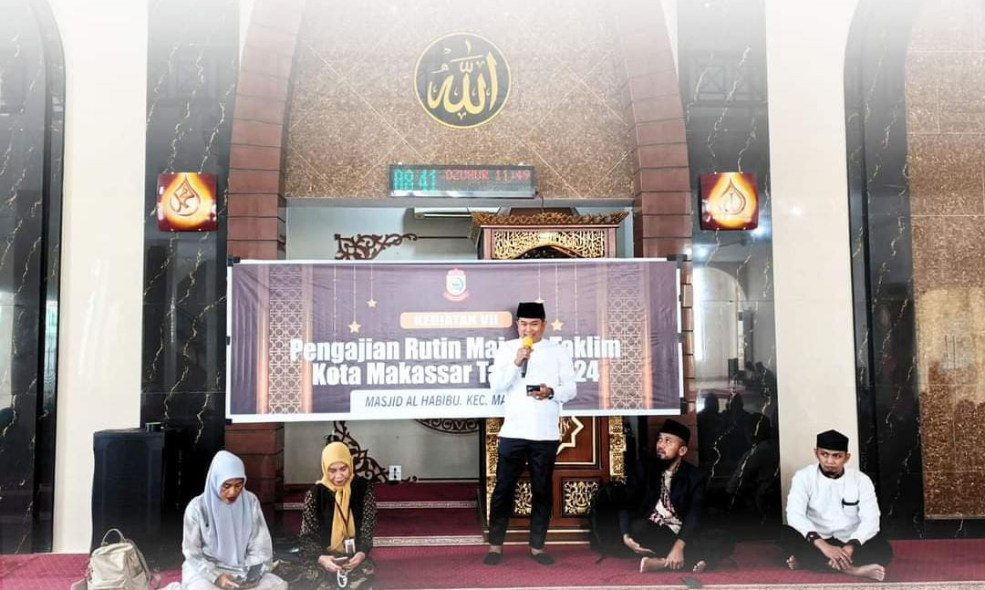 Camat Mamajang Buka Kegiatan Pengajian di Tanjung Rangas