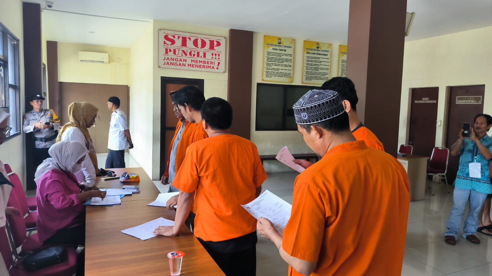 154 Tahanan Rutan Polda Sulsel Gunakan Hak Pilih Pilkada Serentak 2024