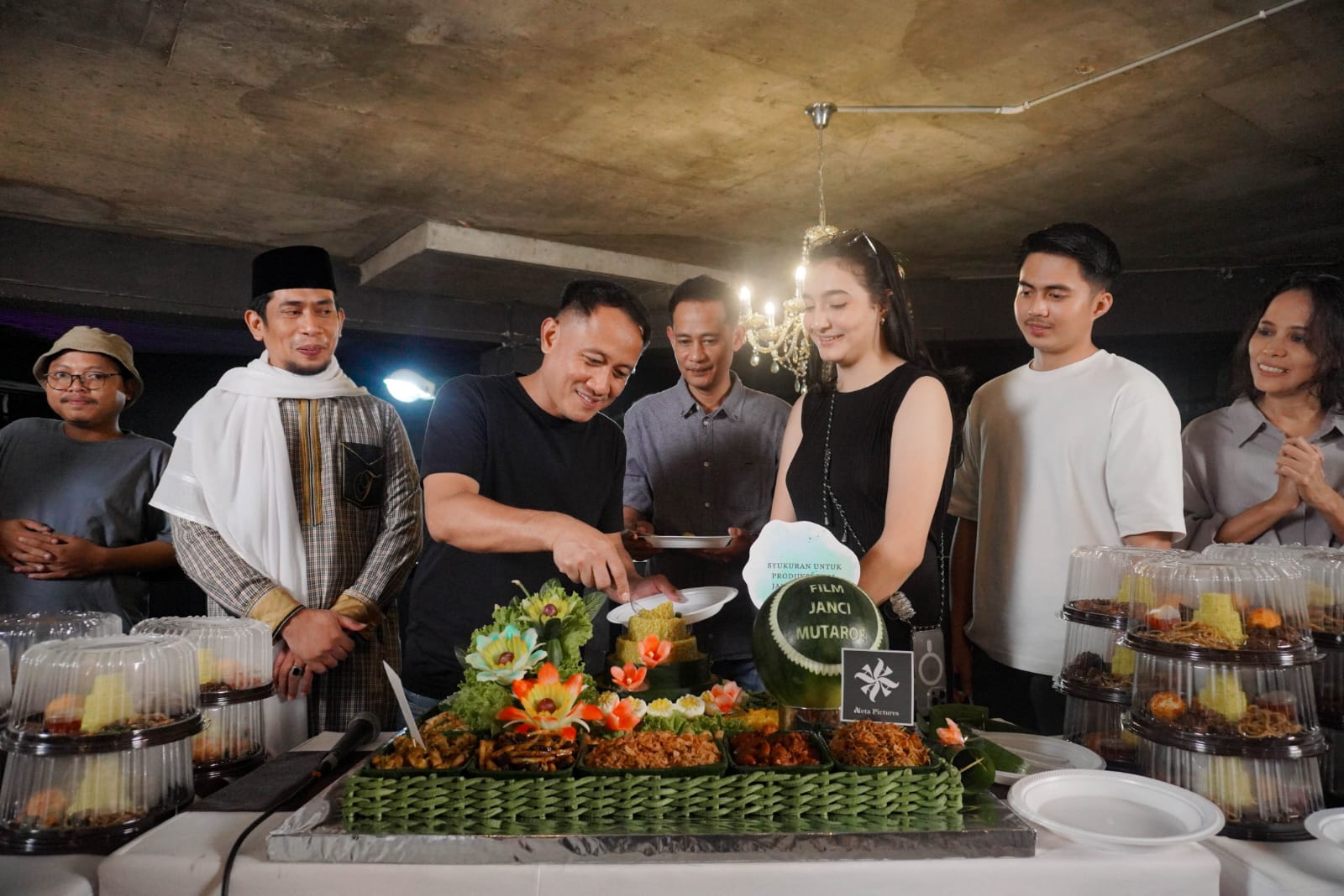 Aleta Pictures Syukuran dan Big Reading Jelang Syuting Film Janci Mutaroe