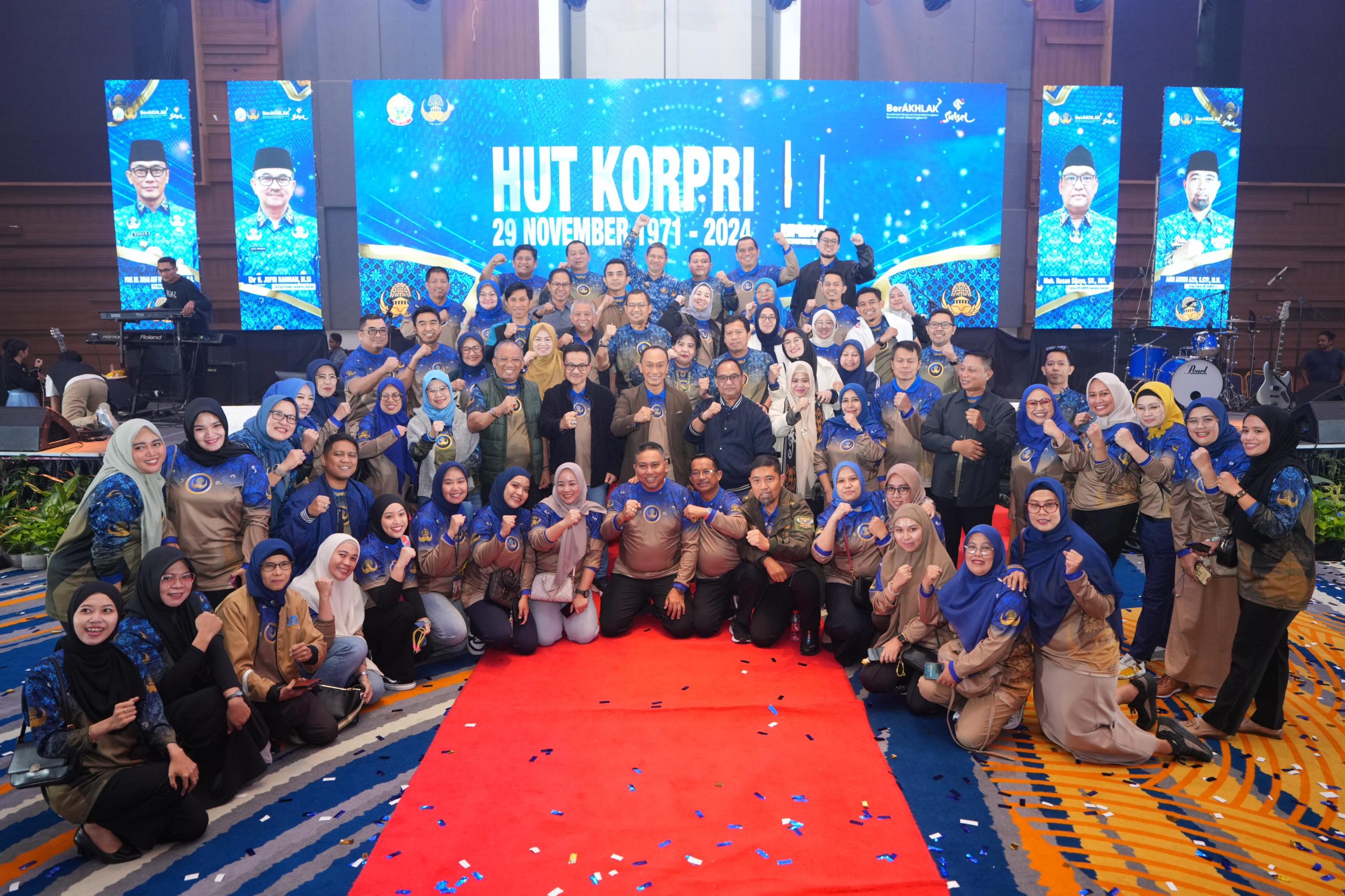 Malam Puncak HUT Korpri ke-53 Tahun Berlangsung Meriah