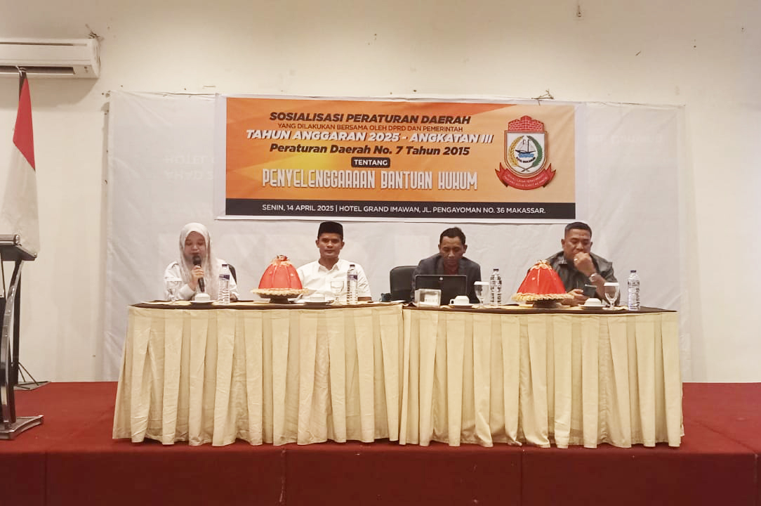 Sosialisasi Perda Bantuan Hukum, Adi Akbar Ajak Warga Ciptakan Kamtibmas
