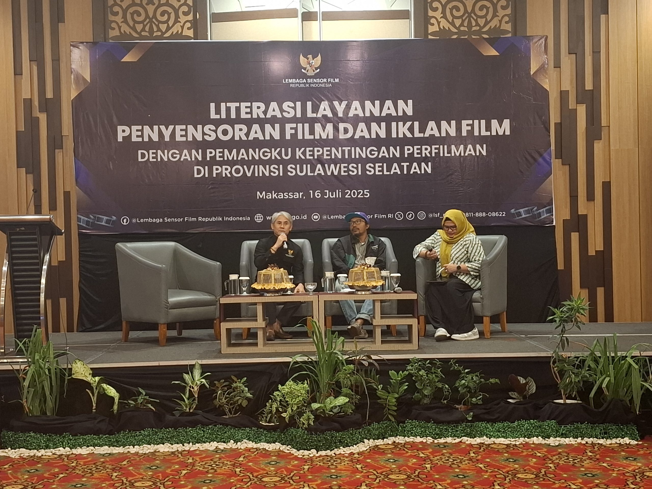 LSF Berikan Literasi Layanan Penyensoran Berbasis Elektronik di Makassar