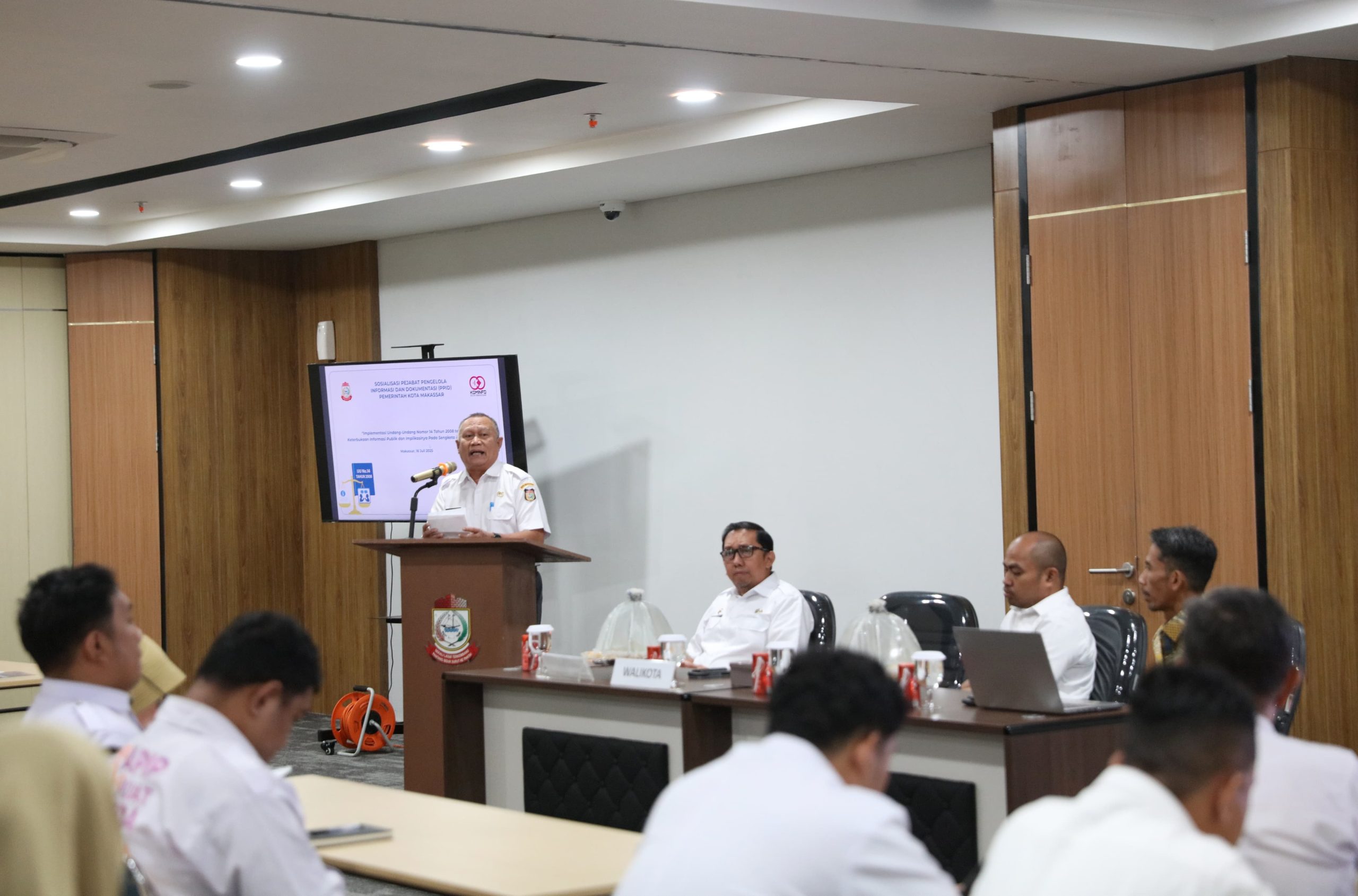 Menuju Kota Informatif, Kominfo Makassar Sosialisasi Penguatan PPID