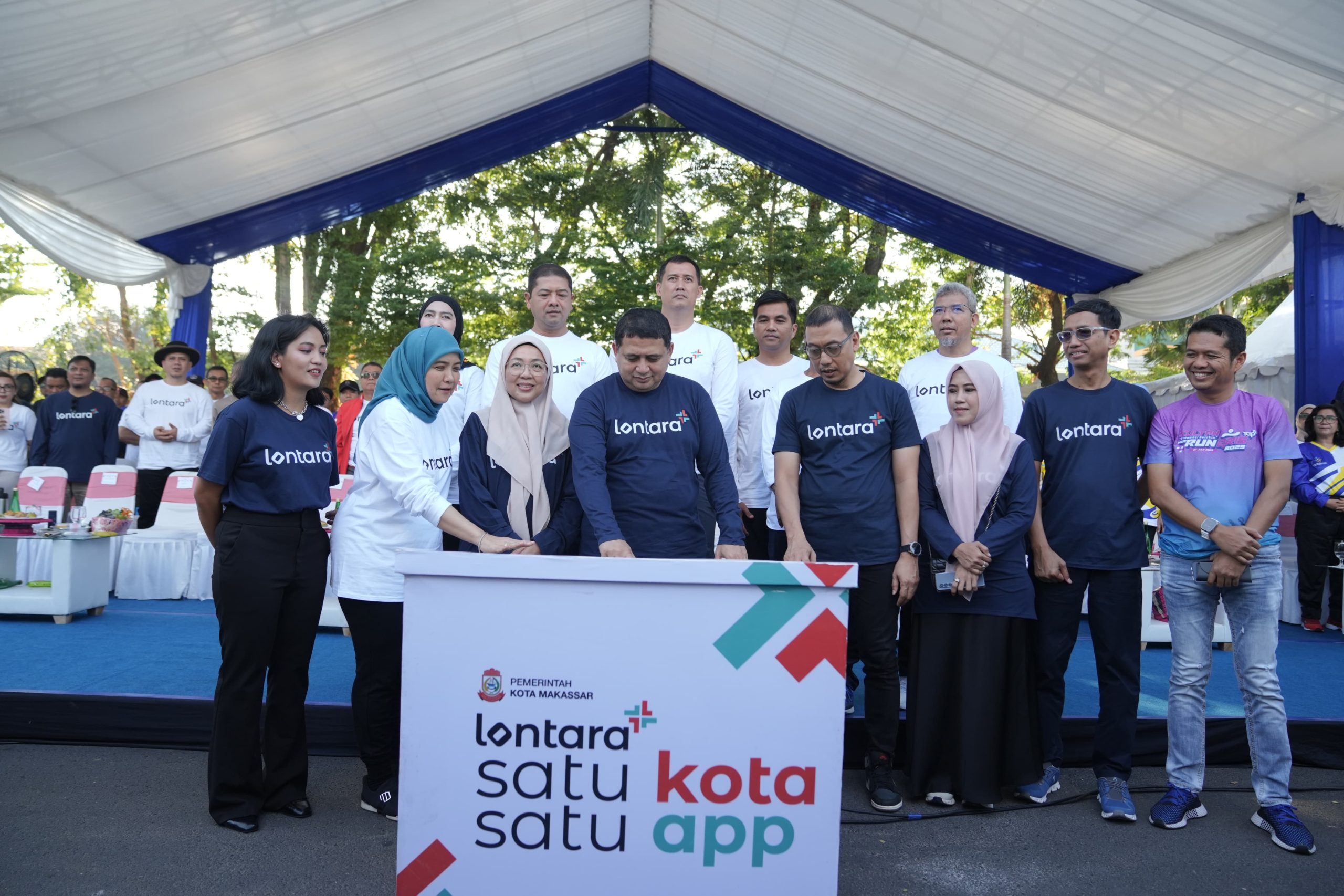 Permudah Layanan Publik, Pemkot Makassar Launching Aplikasi Super Apps “LONTARA+”