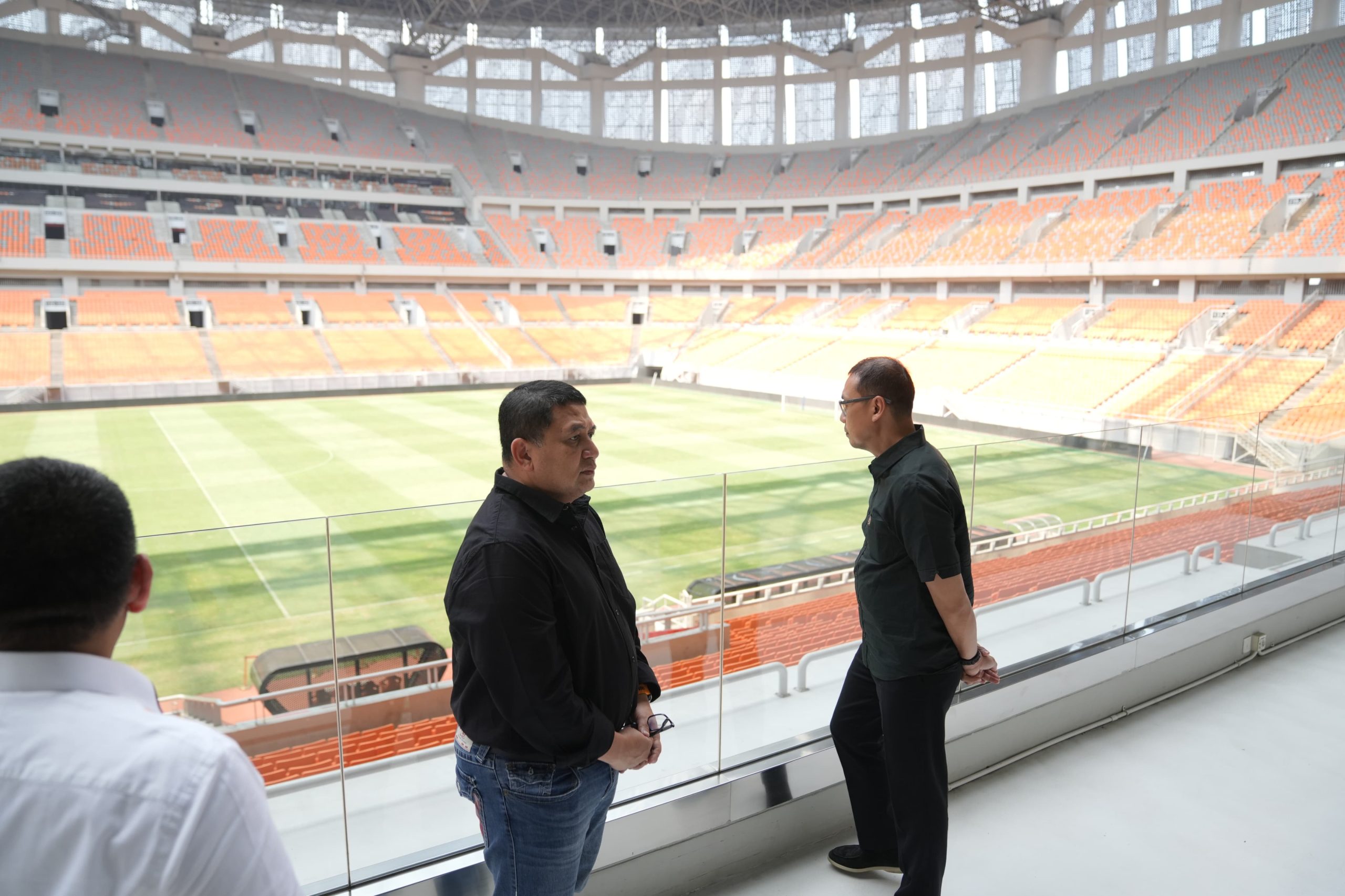 Datang ke JIS, Appi Sebut Konstruksi Stadion Untia Dimulai Awal 2026