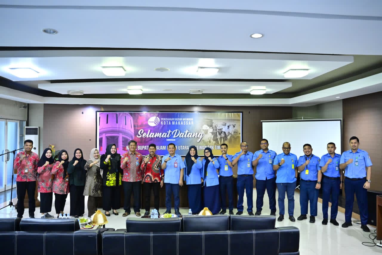 Program SR Gratis Sukses, PDAM Makassar Jadi Rujukan Nasional