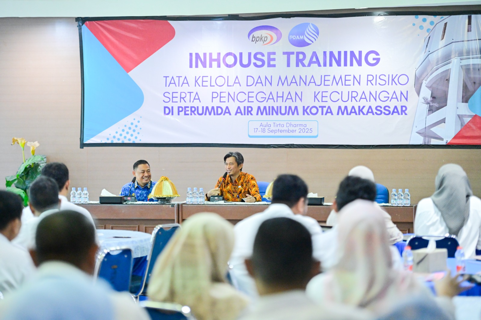 Perumda Air Minum Makassar Perkuat Tata Kelola Lewat Pelatihan Manajemen Risiko