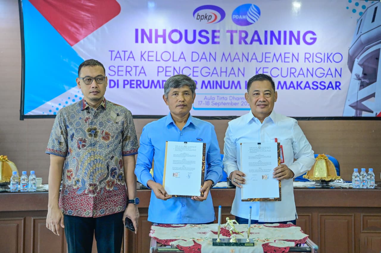 PDAM Makassar Gandeng BPKP Perkuat Tata Kelola dan Integritas Perusahaan