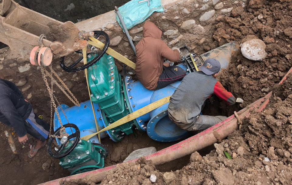 PDAM Makassar Akan Lakukan Koneksi Pipa Jembatan PLTU Tello, Ini Wilayah yang Terdampak