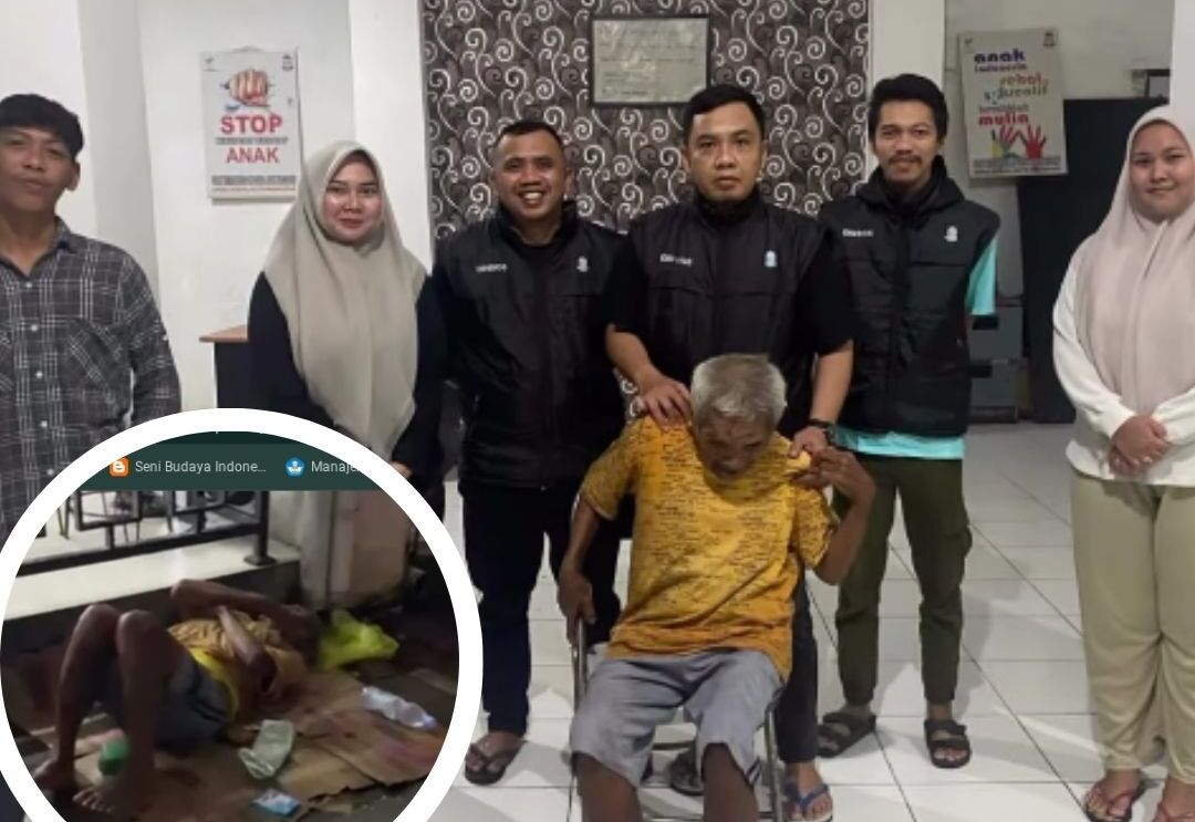 Lontara+ Beraksi! Dinas Sosial Makassar Gerak Cepat Evakuasi Lansia Terlantar di Jalan Kasuari