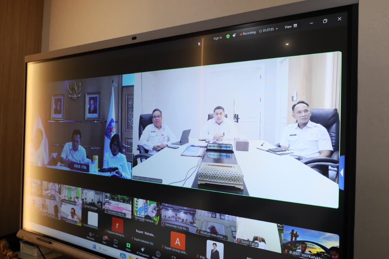 Ikuti Reboan Otda Kemendagri, Wali Kota Makassar Angkat Isu Batas Wilayah dan Dapil