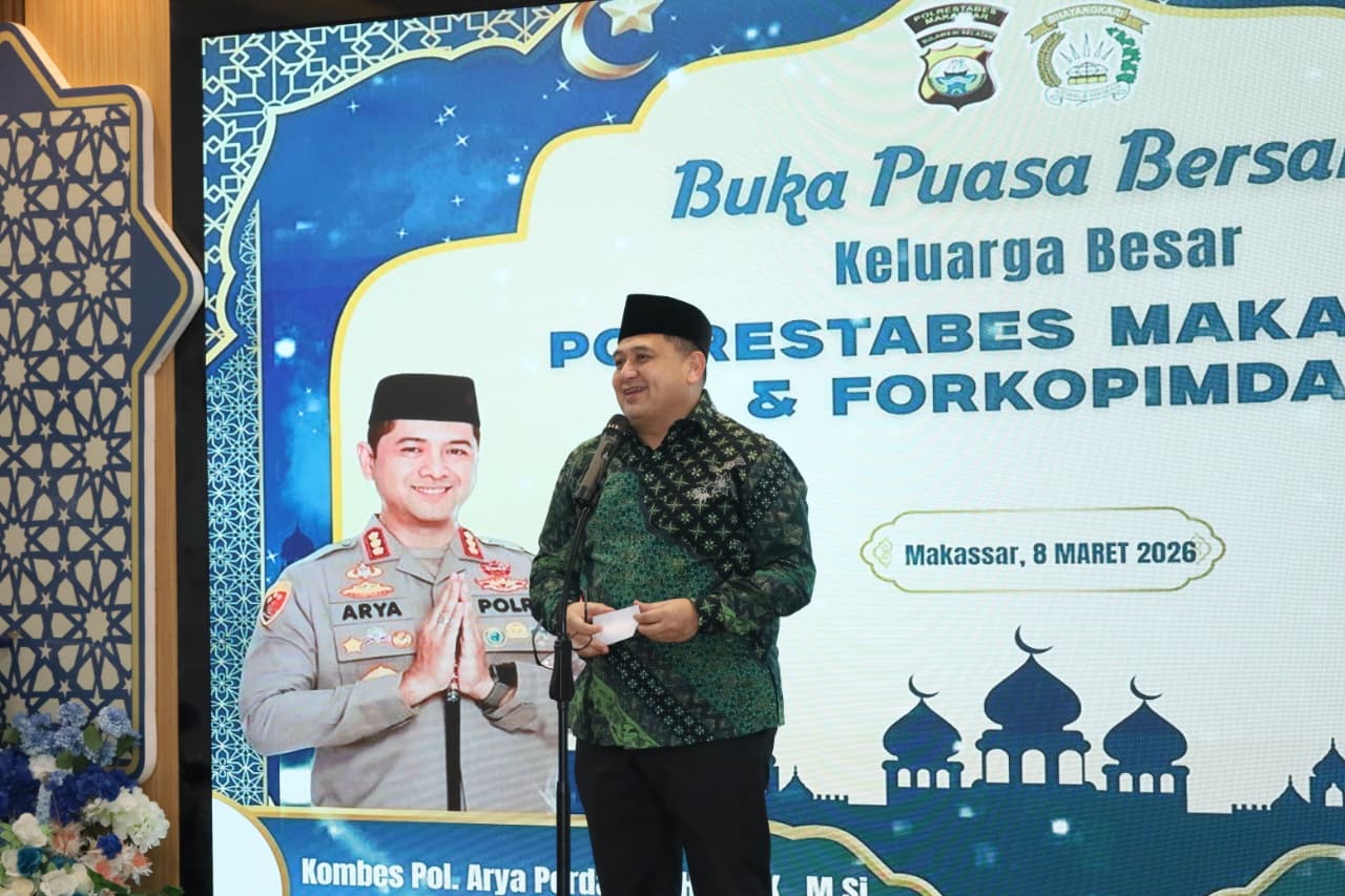 Buka Puasa Bersama Polrestabes, Munafri Arifuddin Soroti Kenakalan Remaja Selama Ramadan