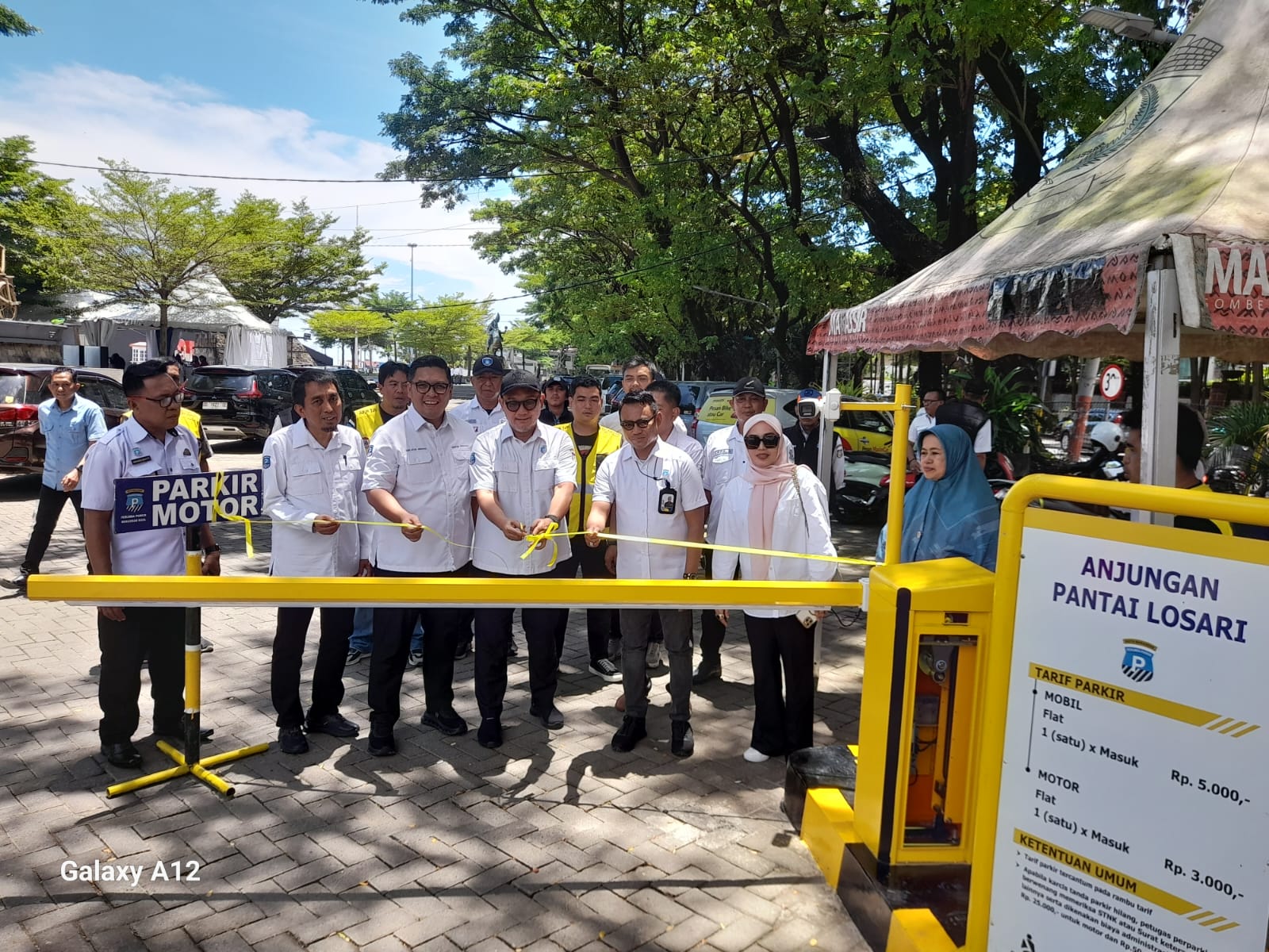 Parkir Digital Resmi Diluncurkan di Anjungan Losari, Tarif Flat Berlaku