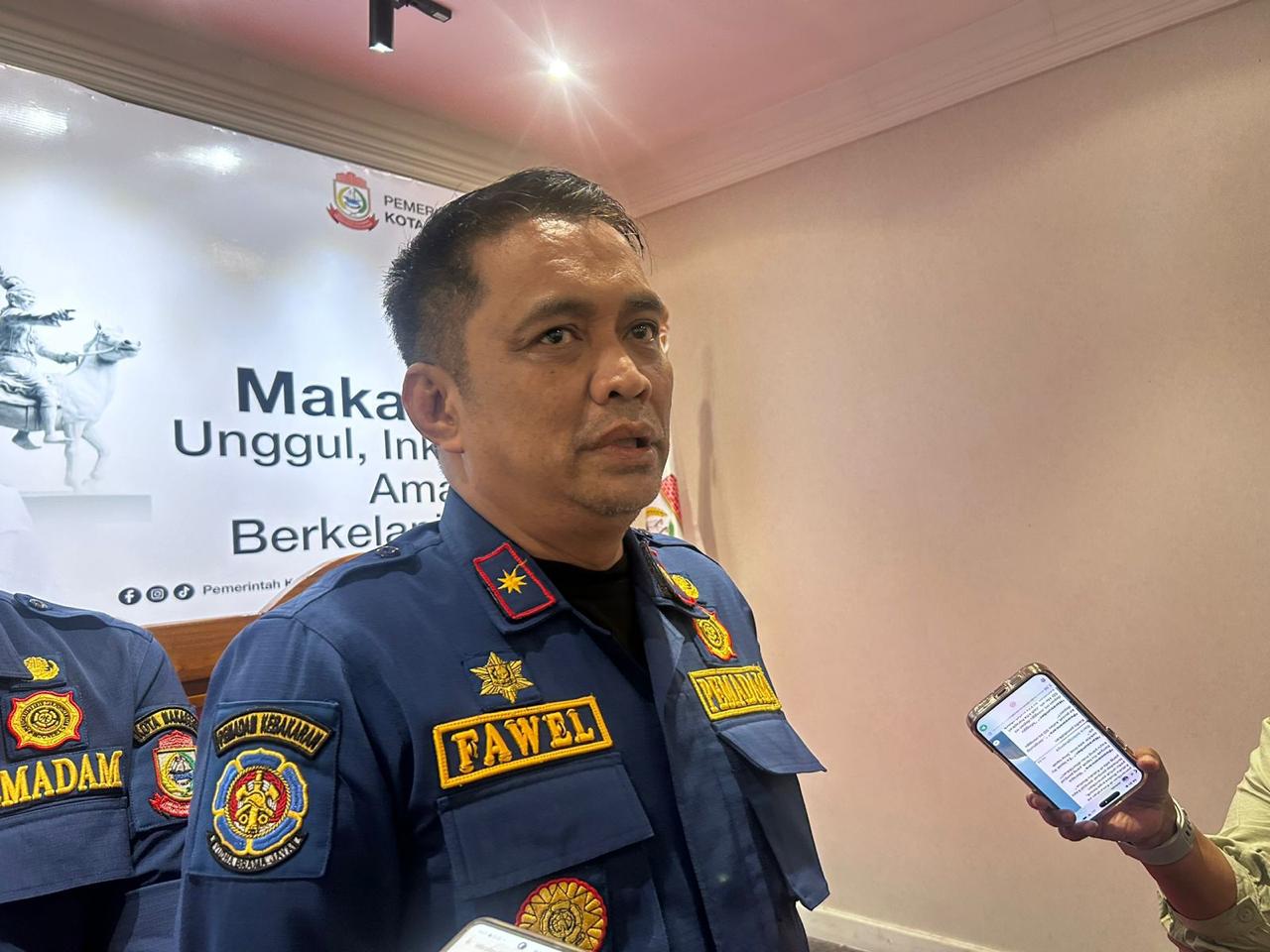 Damkarmat Makassar Siagakan 7 Posko dan 60 Armada Utama Saat Musim Kemarau