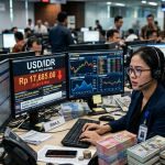 Rupiah Hari Ini Melemah ke Rp17.685, Pasar Antisipasi Suku Bunga BI Rate