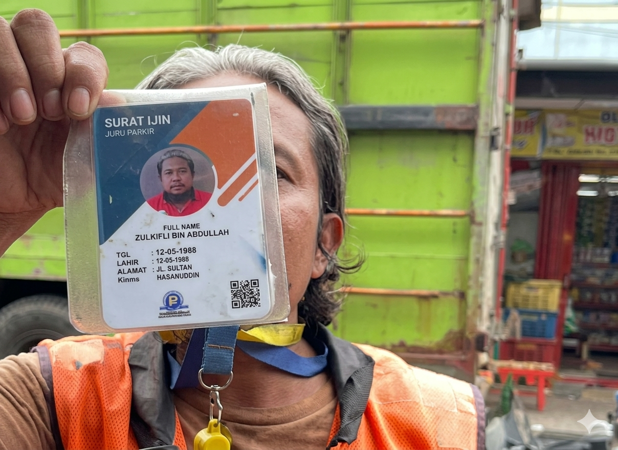 Viral! Oknum Jukir di Makassar Peras Pengendara Rp20 Ribu, Dirut PD Parkir: Jangan Bayar Melebihi Karcis!