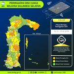 Prakiraan Cuaca Wilayah Sulsel 19 Mei 2026, BMKG: Waspada Hujan Lebat dan Angin Kencang
