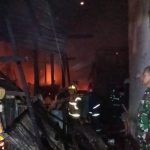 Kebakaran Maut di Biringkanaya Makassar, 4 Rumah Ludes dan Satu Warga Meninggal Dunia