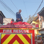 Kebakaran Selasa Pagi di Tamalate Makassar: 4 Rumah Ludes, 5 KK Terdampak