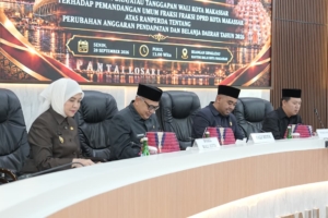 Jawaban Appi atas Pandangan Fraksi DPRD Makassar terkait APBD-P 2026: OPD Jangan Tumpuk Proyek di Akhir Tahun