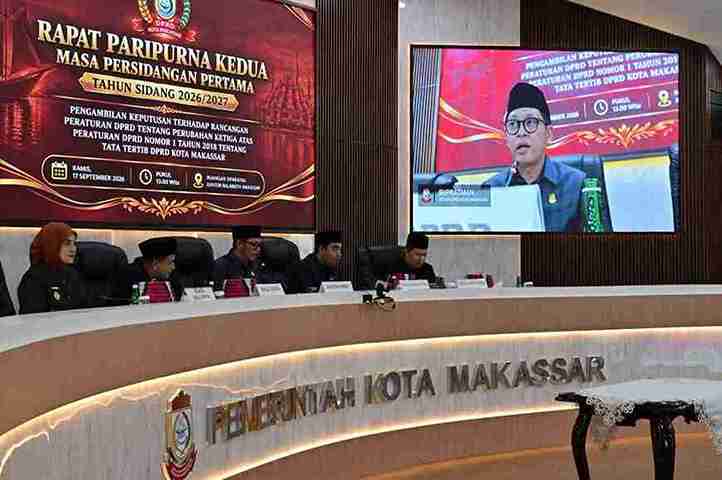 DPRD Kota Makassar Sepakati Perubahan Tatib 2026/2027