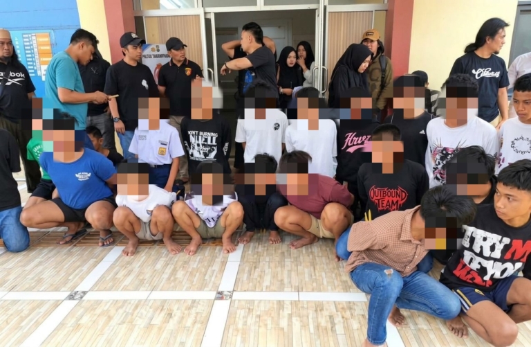 Mahasiswa Tewas Diserang Geng Motor: Polisi Ringkus 19 Terduga Pelaku, Sebagian Besar Pelajar
