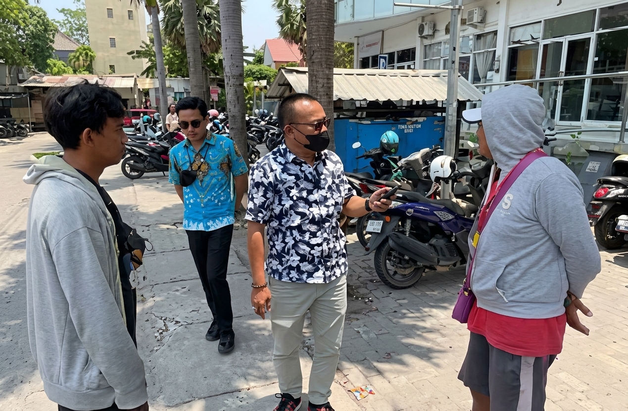 Perumda Parkir Makassar Edukasi Jukir di Kawasan Vida View: Di Luar Ketentuan Tarif Resmi Pelanggaran!