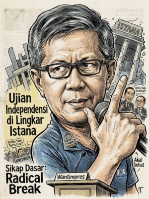 Langkah Tak Terduga dan Taruhan Akal Sehat di Lingkar Kekuasaan