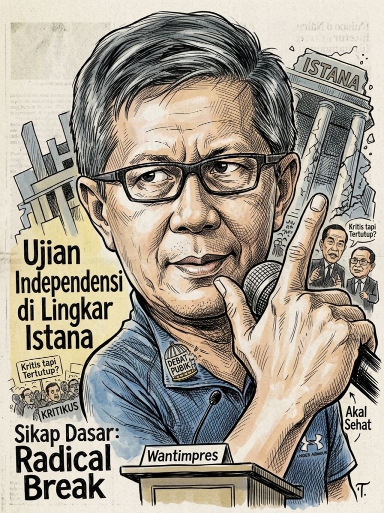 Langkah Tak Terduga dan Taruhan Akal Sehat di Lingkar Kekuasaan
