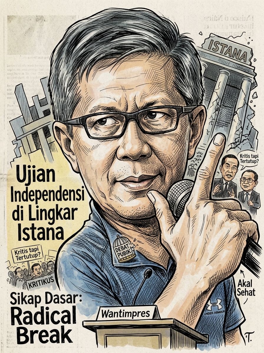 Langkah Tak Terduga dan Taruhan Akal Sehat di Lingkar Kekuasaan