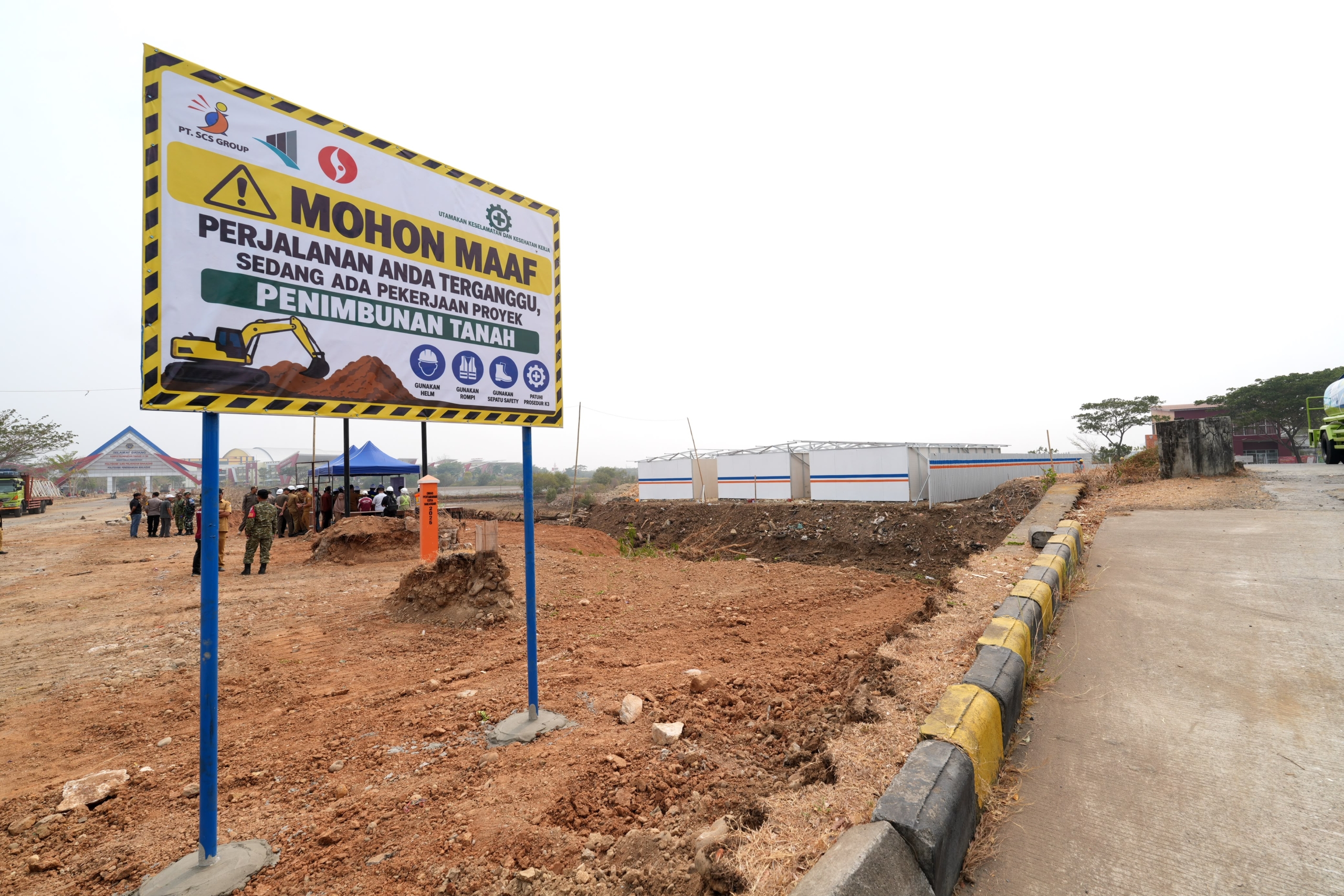 Kejar Konstruksi Awal 2027, Pemkot Makassar Genjot Penimbunan dan Pemadatan Lahan Stadion Untia